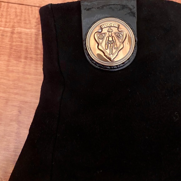 Gucci Black Suede Booties - Picture 3 of 11